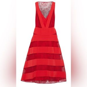 Valentino lace midi dress